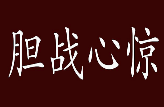 胆战心惊还是胆颤心惊哪个对