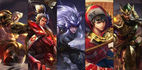 王者荣耀五虎将是限定皮肤吗