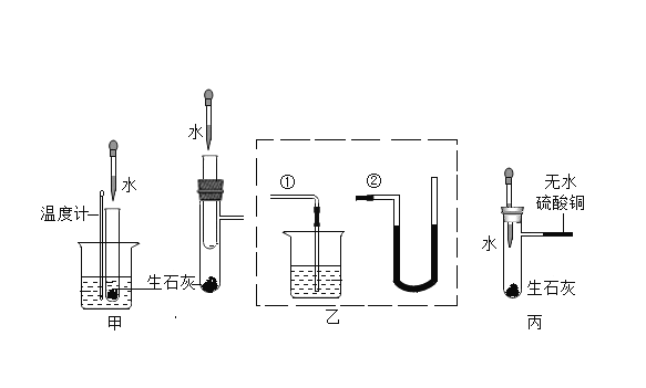 氧化钙和水的反应现象是什么