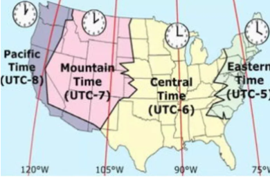 中国晚上22点美国几点