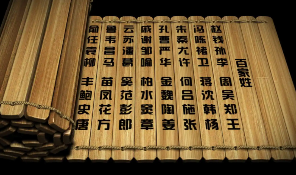 百家姓排名第一姓什么