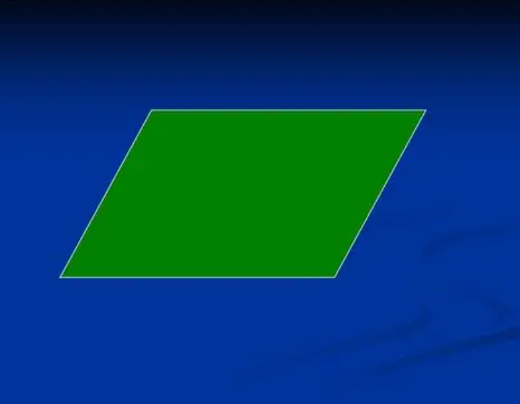 两高相等的平行四边形拼在一起是平行四边形