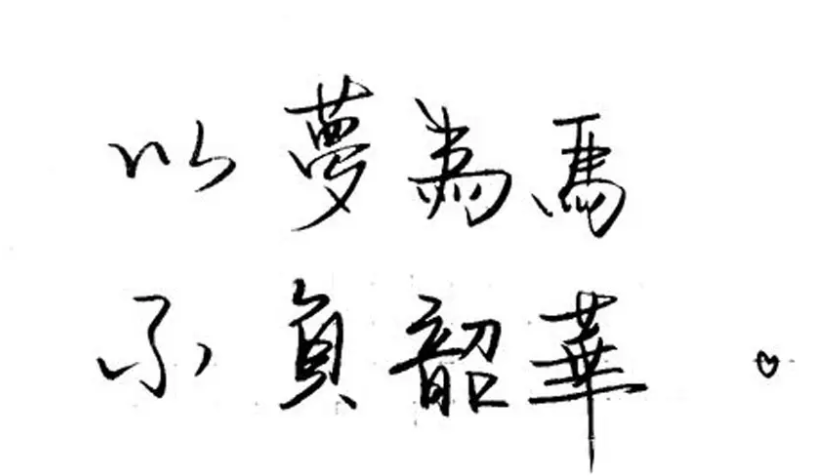 不负韶华的意思