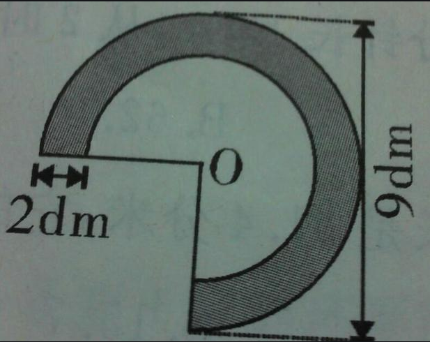 扇环面积公式是什么
