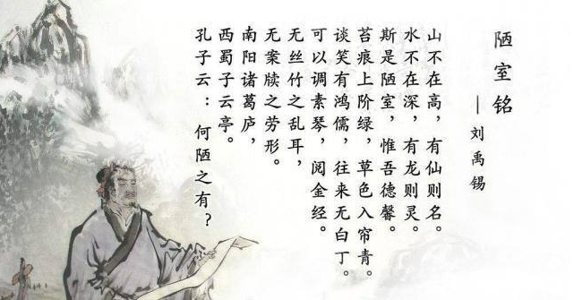 陋室铭诗人是谁