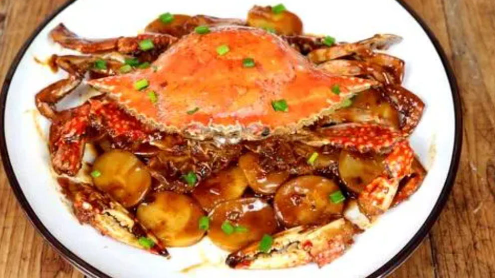 梭子蟹蒸几分钟