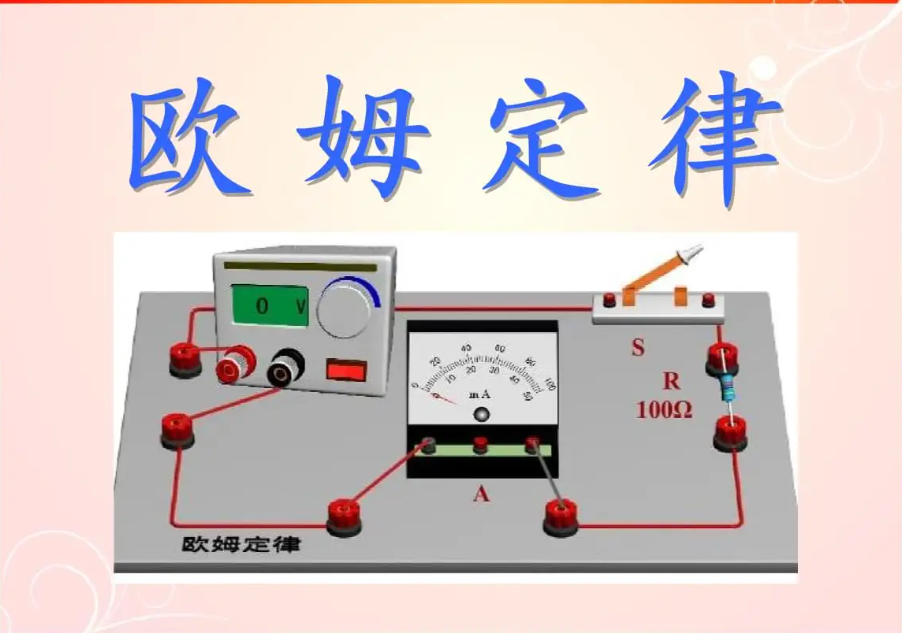 欧姆定律三个公式是什么