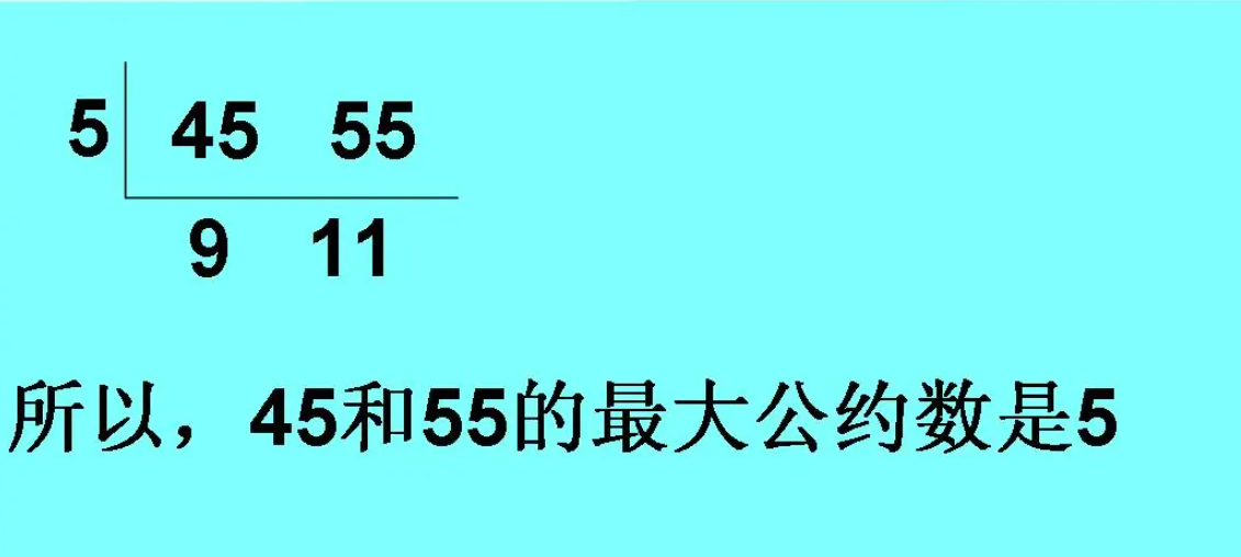 12和48的最大公因数是什么