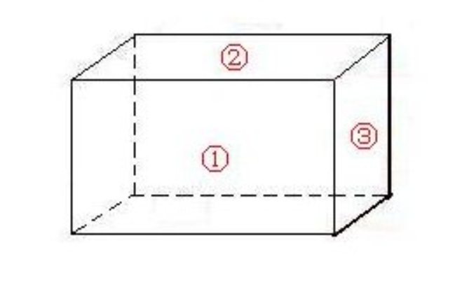 一个长方体可以画出几个长方形
