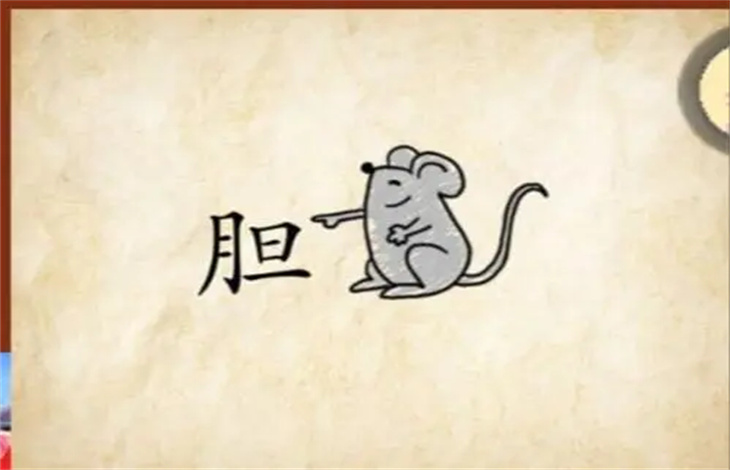 胆小如鼠的意思