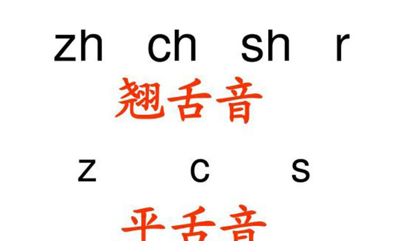 平舌音和翘舌音有哪些