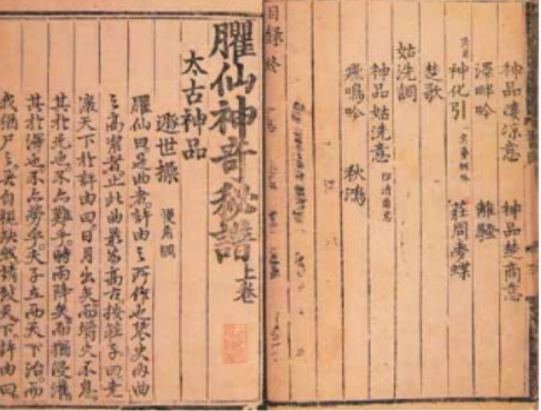 我国最早的古琴曲谱是谁创作