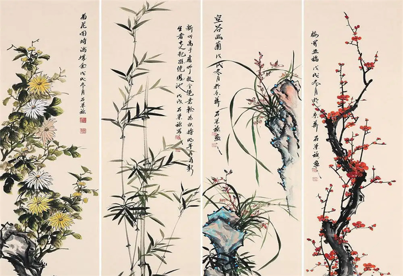 梅兰竹菊是中国的什么