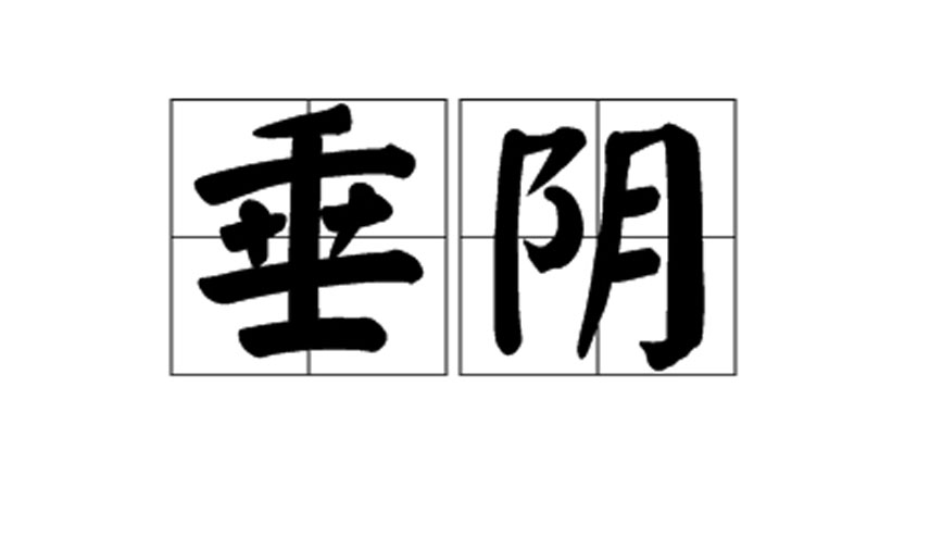垂阴的意思是什么