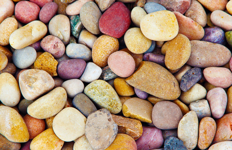 鹅卵石垫花盆底透气吗