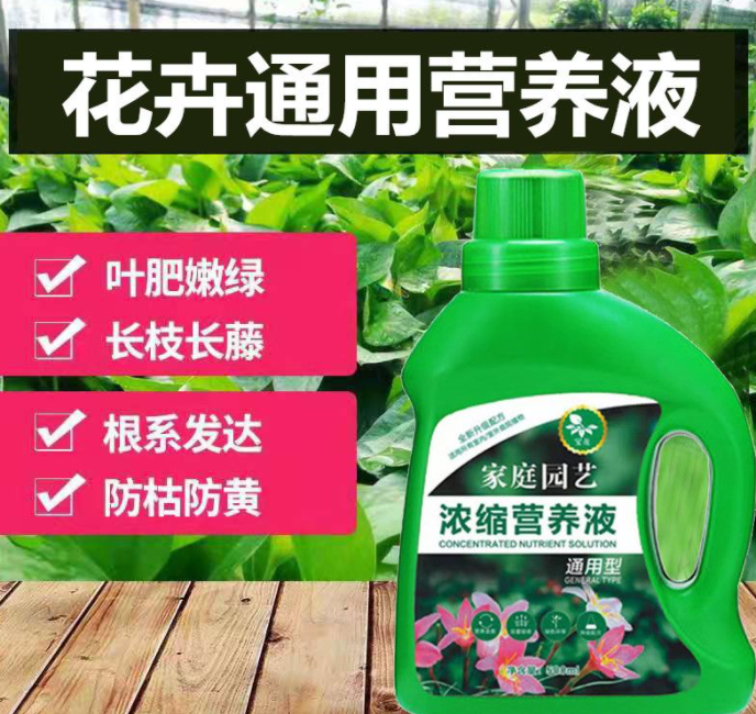 花卉植物营养液怎么用