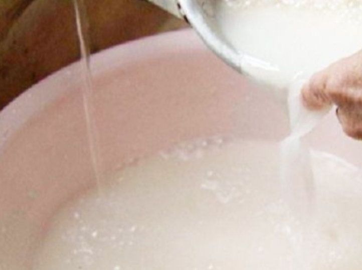 怎么发酵淘米水浇花