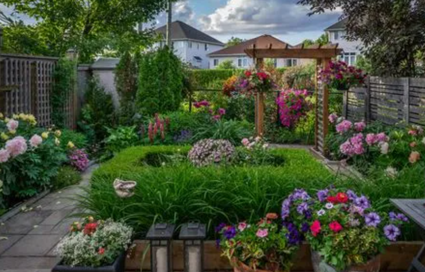 朝北的花园有用吗