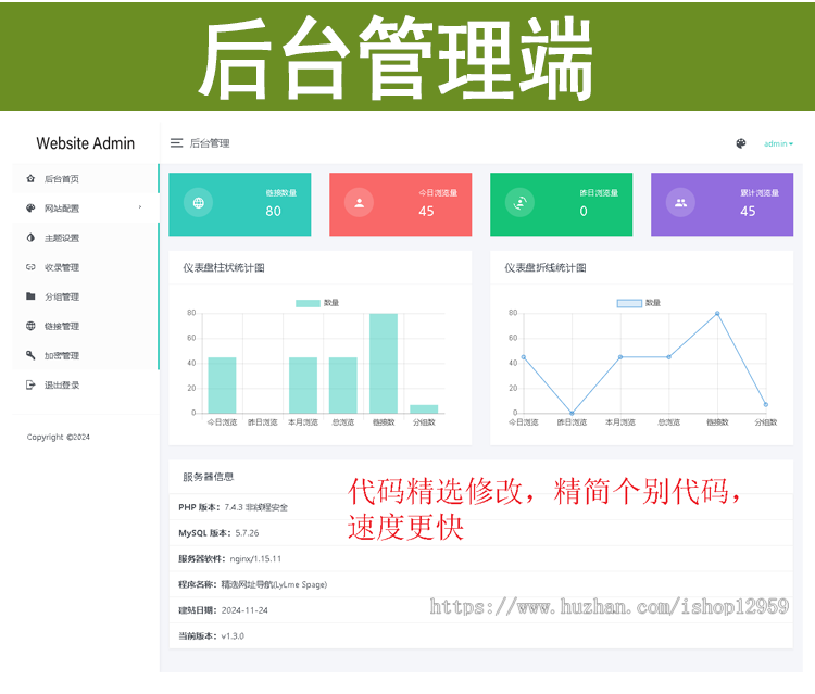 站长网址多主题导航网站源码分类NAS网址域名目录导航