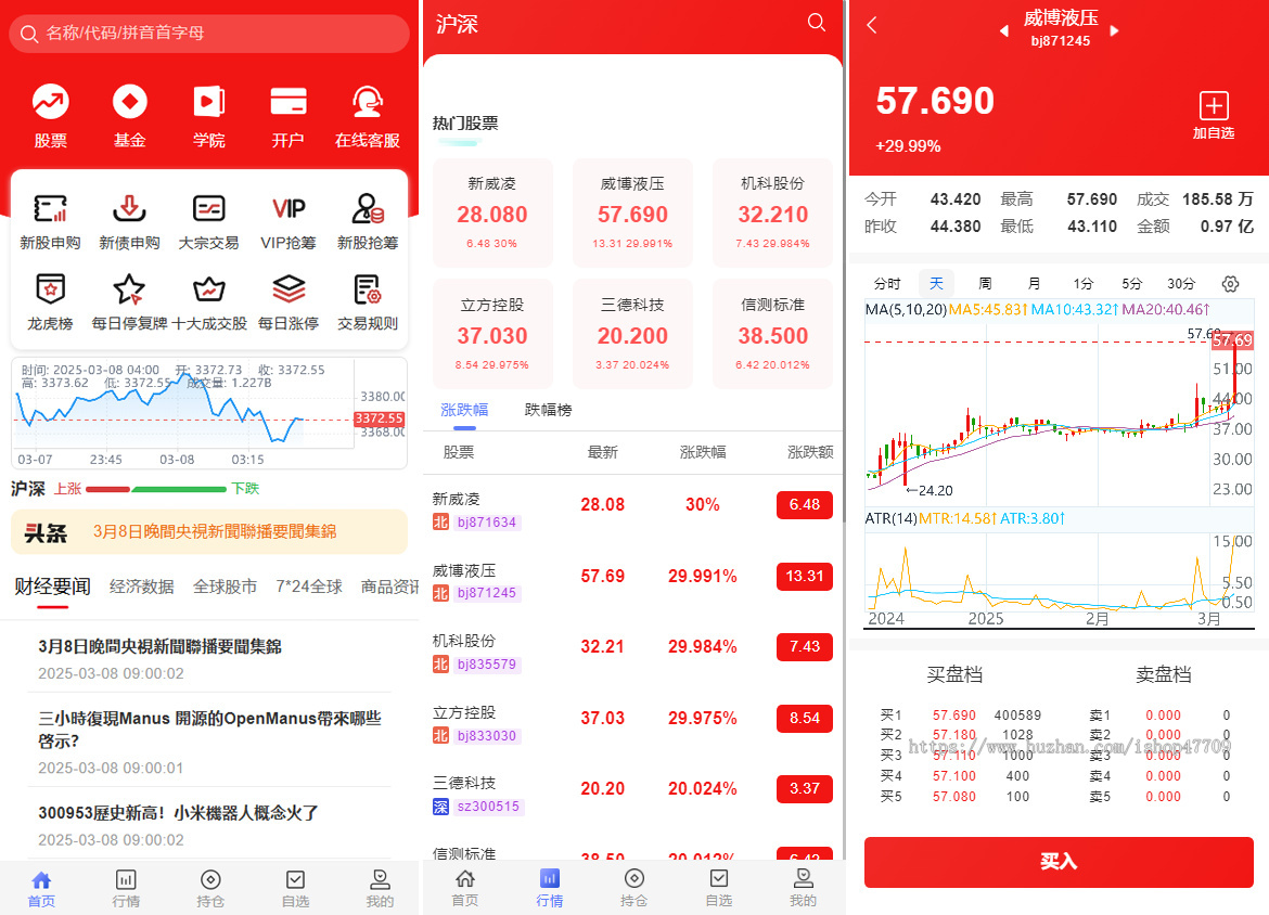2025新款运营级股票源码,两融双融,股票配资,多国语言,带搭建教程