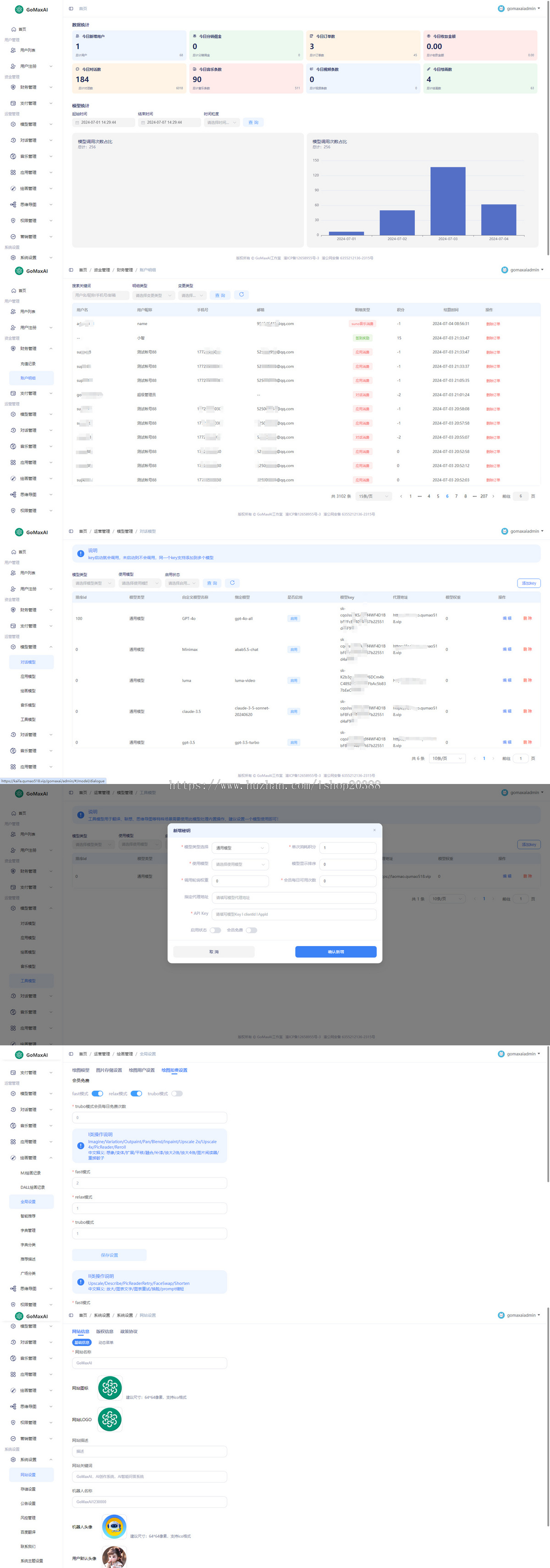 【比象AI系统】deekseek/chatgpt网站源码/coze智能体/mj/ai绘画写作/全开源代码