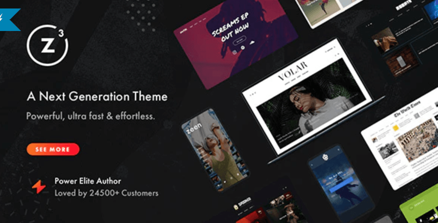 Zeen 4.5.6汉化中文专业版|自定义新闻杂志博客WordPress企业主题模板