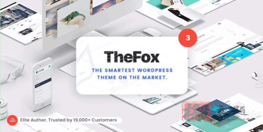 TheFox 3.9.75汉化中文版|多功能响应式专业WordPress企业主题模板