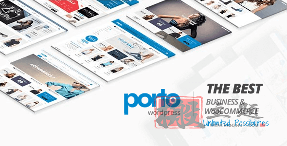 Porto 7.3.2汉化中文版|电子商务博客多功能企业WooCommerce WordPress主题模板