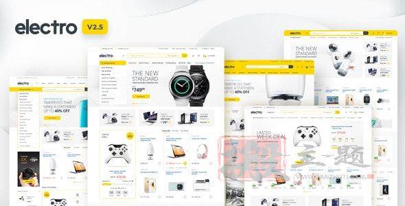 Electro 3.5.7汉化中文版|服饰IT电子商务WooCommerce WordPress主题模板插图 Electro 3.5.7汉化中文版|服饰IT电子商务WooCommerce WordPress主题模板