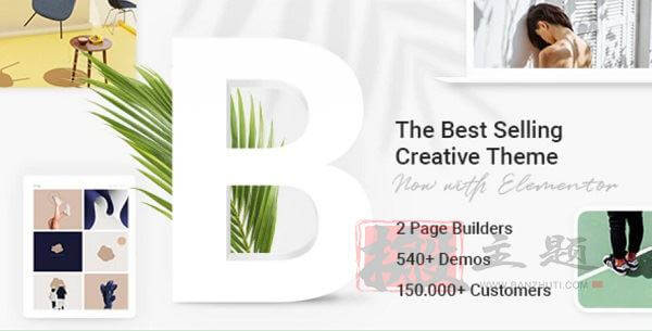 Bridge 30.8.2完美汉化中文版|创意多用途响应式企业WordPress主题模板