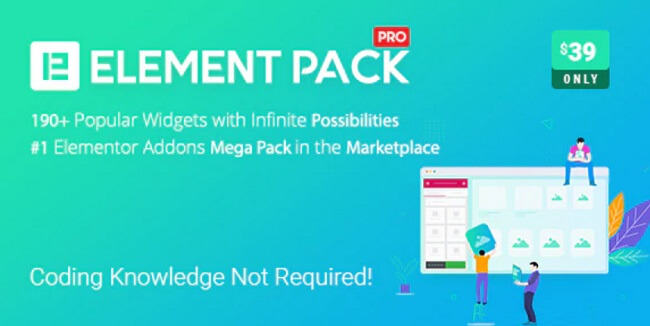 Element Pack Pro 8.2.1完美汉化中文版|Elementor配套扩展小工具WordPress插件