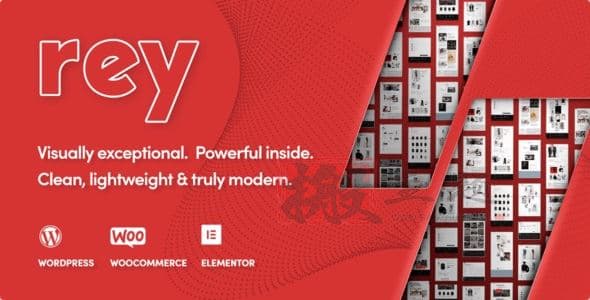 Rey 3.1.6汉化中文版|时尚服装服饰家具WooCommerce WordPress主题模板