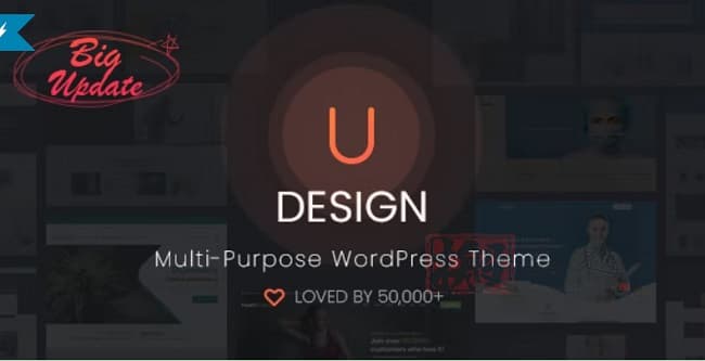 UDesign 4.12.1完美汉化中文版|可视化编辑多功能WordPress SEO企业主题