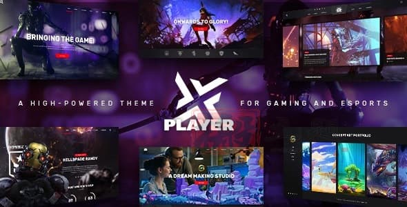 PlayerX 2.2汉化中文版|游戏及电子竞技高性能WordPress主题插图 PlayerX 2.2汉化中文版|游戏及电子竞技高性能WordPress主题