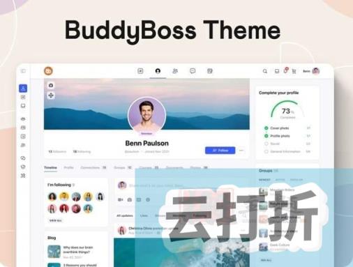 BuddyBoss完美汉化中文版最新下载|在线学习会员资格网课售卖社区社交论坛主题插图 BuddyBoss完美汉化中文版最新下载|在线学习会员资格网课售卖社区社交论坛主题