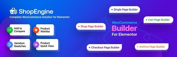 ShopEngine Pro 2.6.7汉化中文版|Elementor自定义WooCommerce模板生成器插件