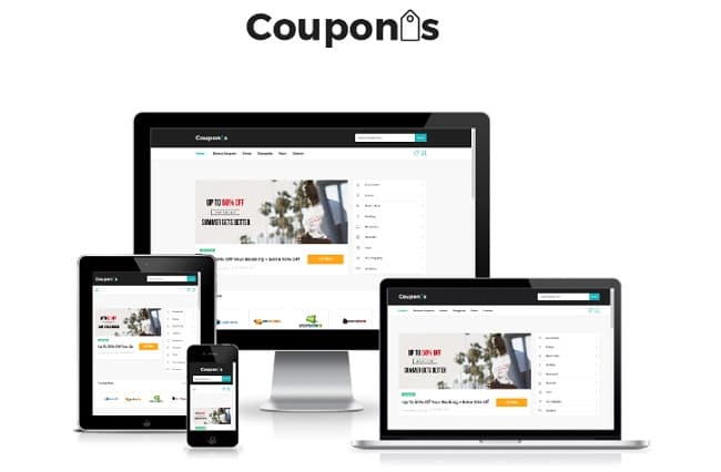 Couponis 3.2.1汉化中文版|Affiliate及Coupons优惠码优惠券WordPress主题
