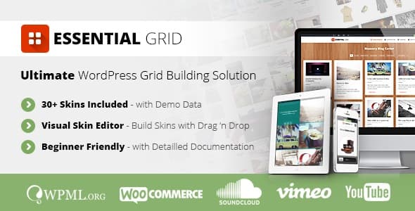 Essential Grid 3.1.9.3汉化中文版|高级精美网格自定义设计WordPress插件插图 Essential Grid 3.1.9.3汉化中文版|高级精美网格自定义设计WordPress插件