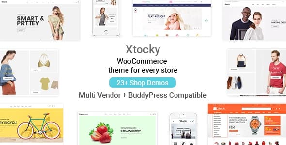 Xtocky 2.5完美汉化中文版|商城自定义WooCommerce WordPress主题插图 Xtocky 2.5完美汉化中文版|商城自定义WooCommerce WordPress主题
