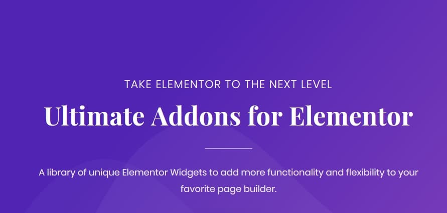 Ultimate Addons for Elementor Pro 1.40.0汉化中文版|Elementor功能增强小工具WordPress插件