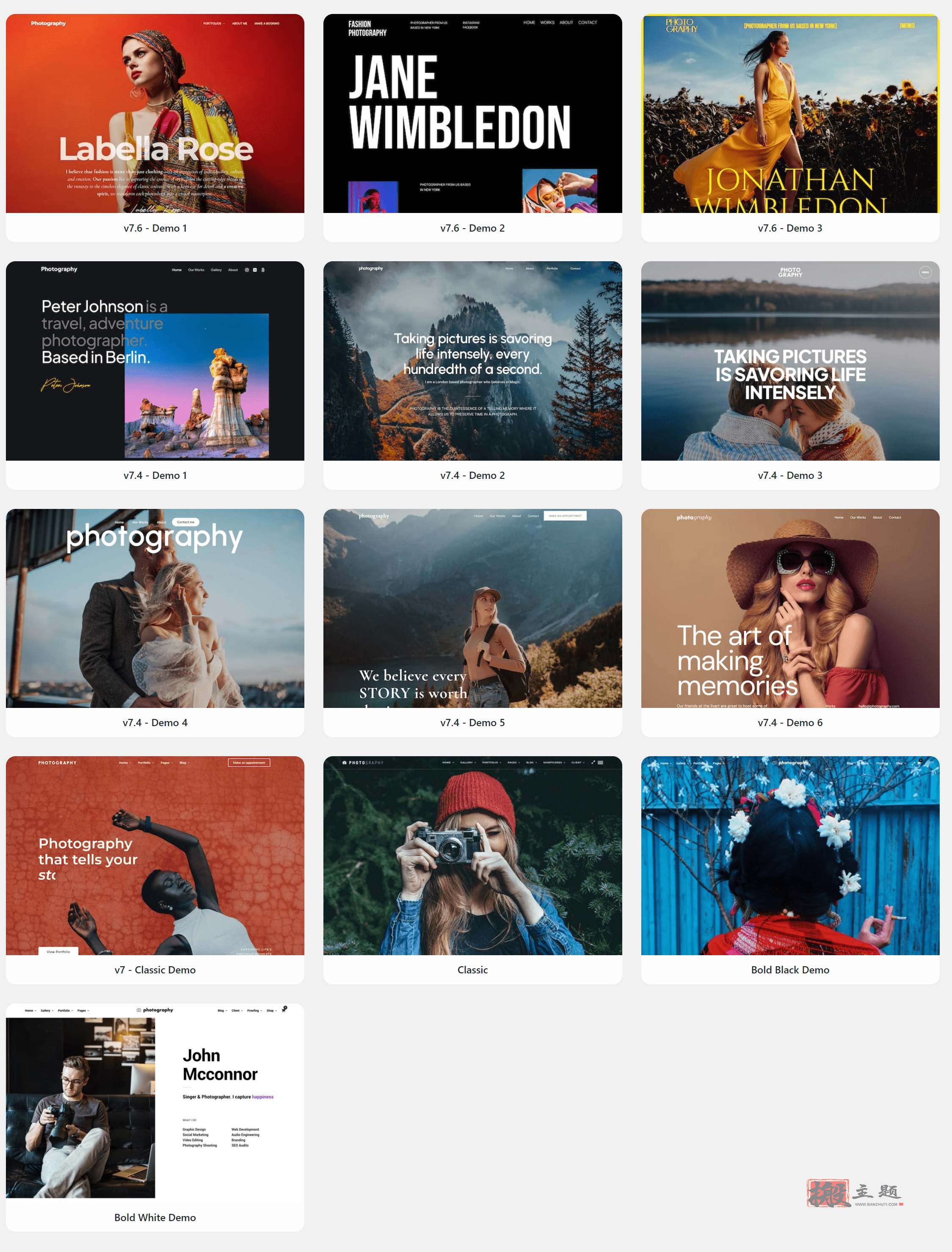 Photography 7.6.6汉化中文版|高级摄影照片作品WordPress主题模板插图1 Photography 7.6.6汉化中文版|高级摄影照片作品WordPress主题模板