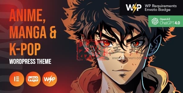 Otaku 1.5完美汉化中文版|动漫漫画流行音乐WordPress主题下载