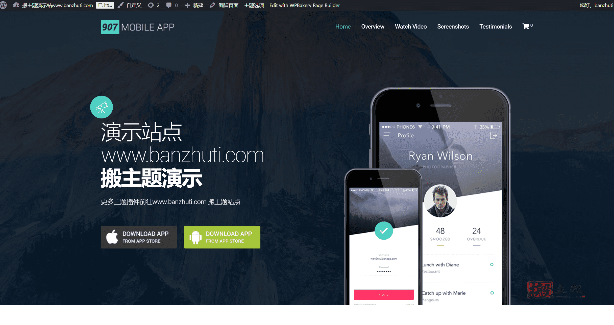 907 NineZeroSeven 5.3.15汉化中文版|多用途多功能企业WordPress主题下载插图3 907 NineZeroSeven 5.3.15汉化中文版|多用途多功能企业WordPress主题下载
