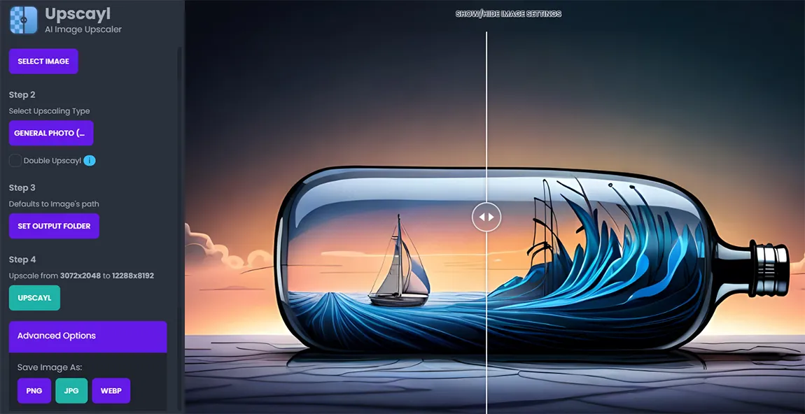 upscayl-开源免费AI智能图片放大软件