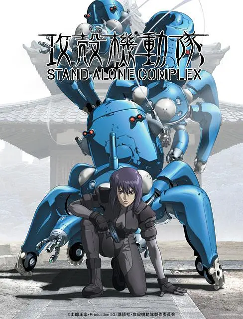 高分日漫《攻壳机动队》第一季第二季1080p夸克云盘