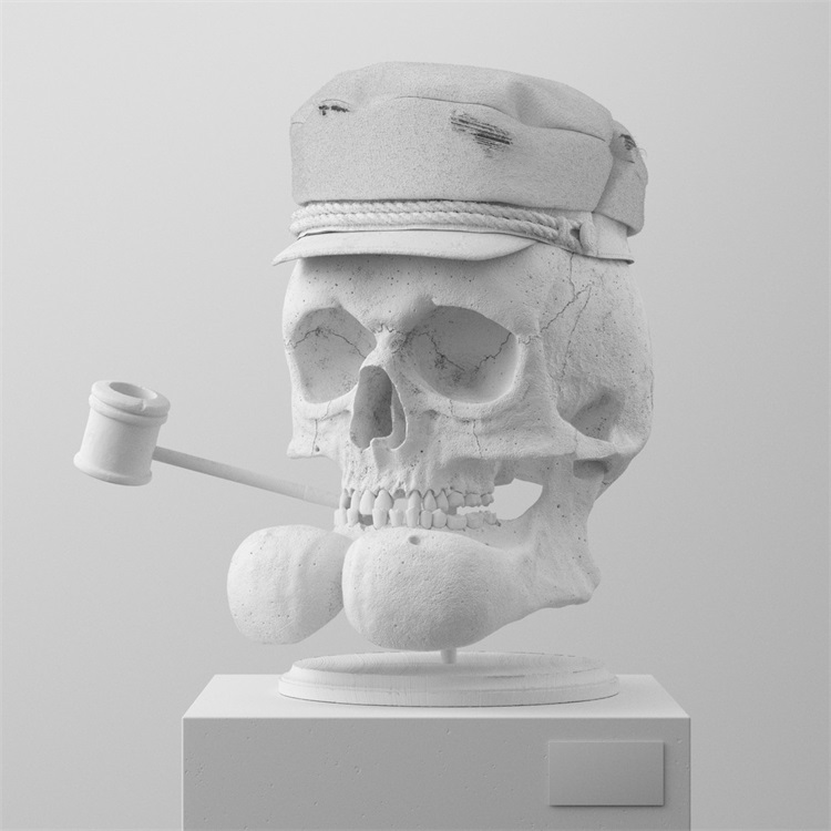 头骨化石-纪念曾经的那些卡通明星