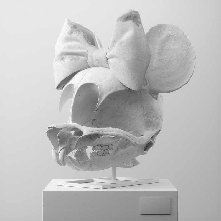 头骨化石-纪念曾经的那些卡通明星