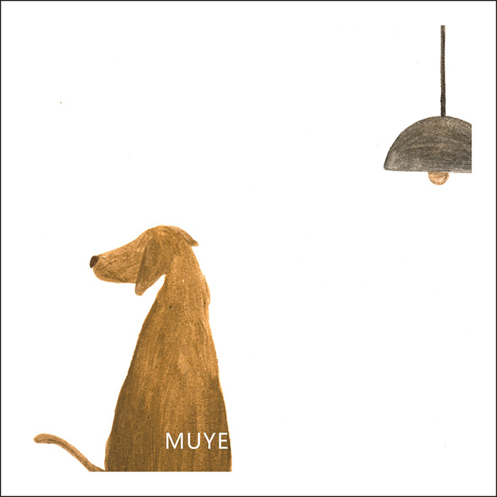 牧野MUYE原创手绘创意插画风格明信片