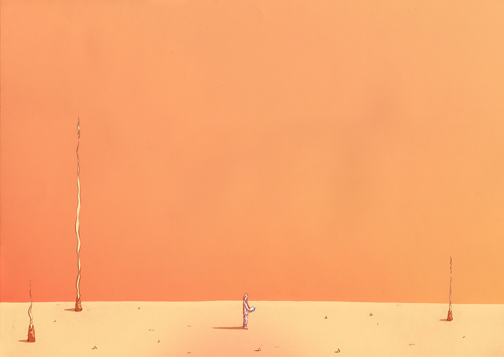 PAPERBOY-This Is a Simple Story-插画