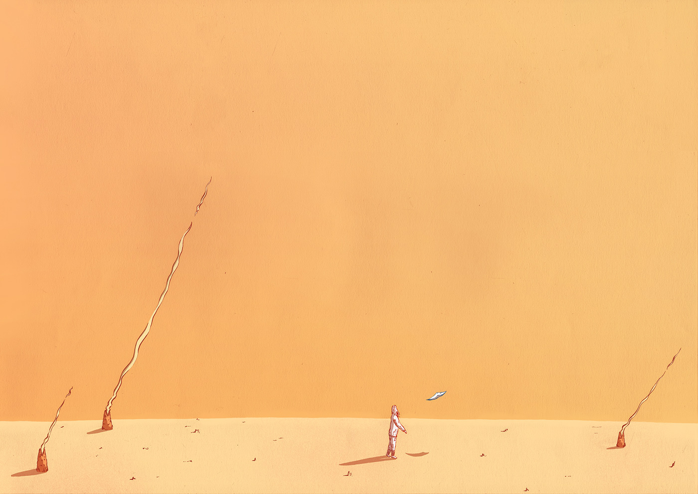 PAPERBOY-This Is a Simple Story-插画